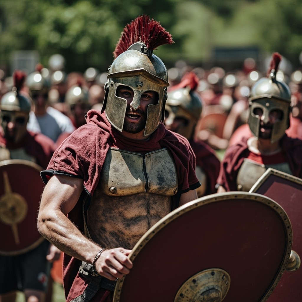 The Spartans Training