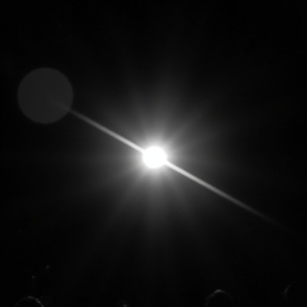 The Stage Lights Turn on in The Dark