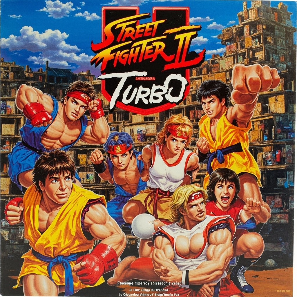 The Street Fighter II Turbo Game