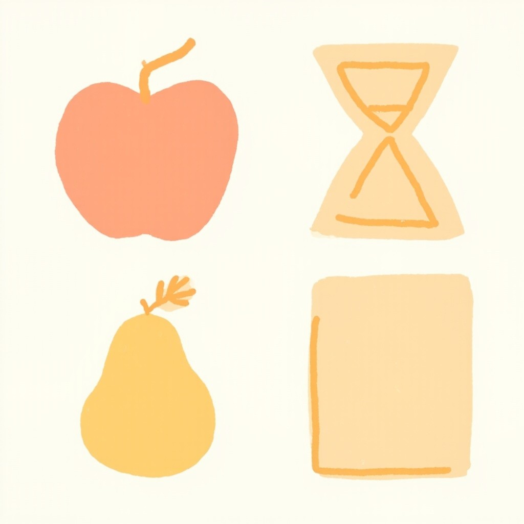 The Stylish Row of Apple, Hourglass, Pear, Rectangle