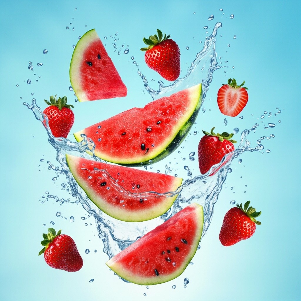The Summer Freshness of Flying Fruits