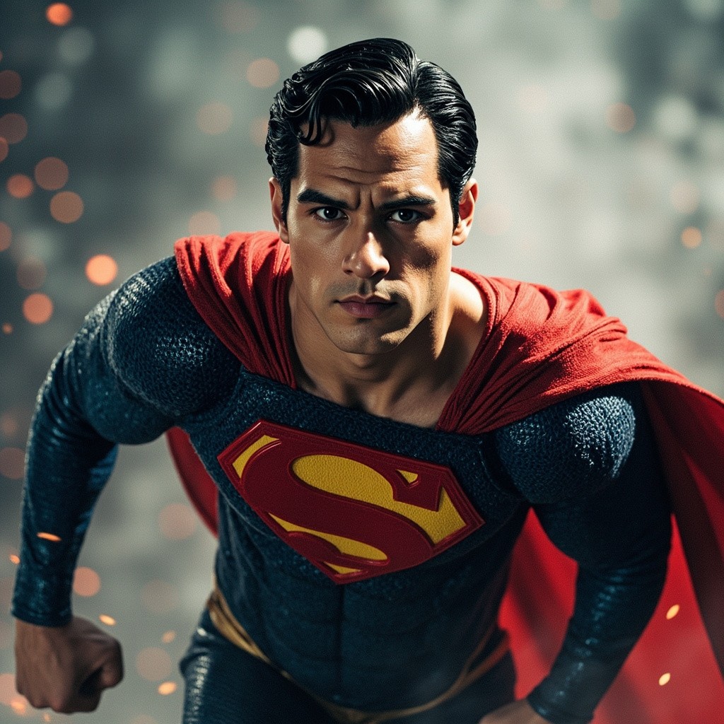 The Superhero in Action