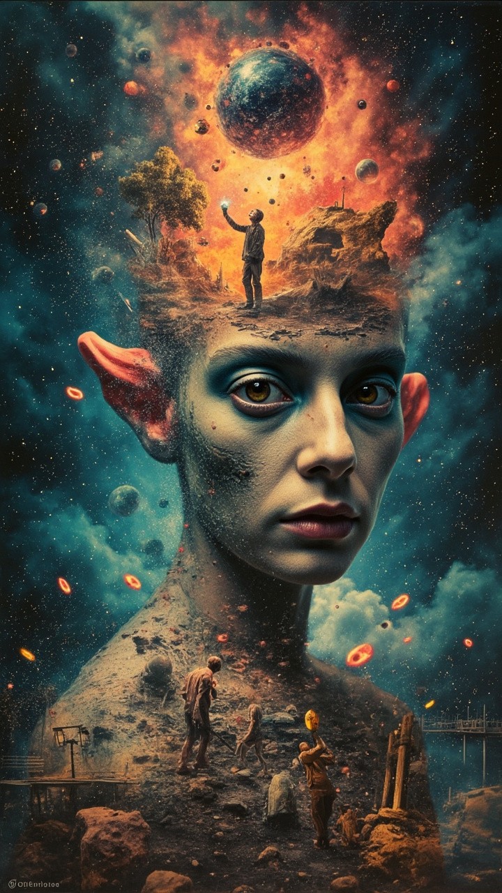 The Surreal Art of Living in a Simulation