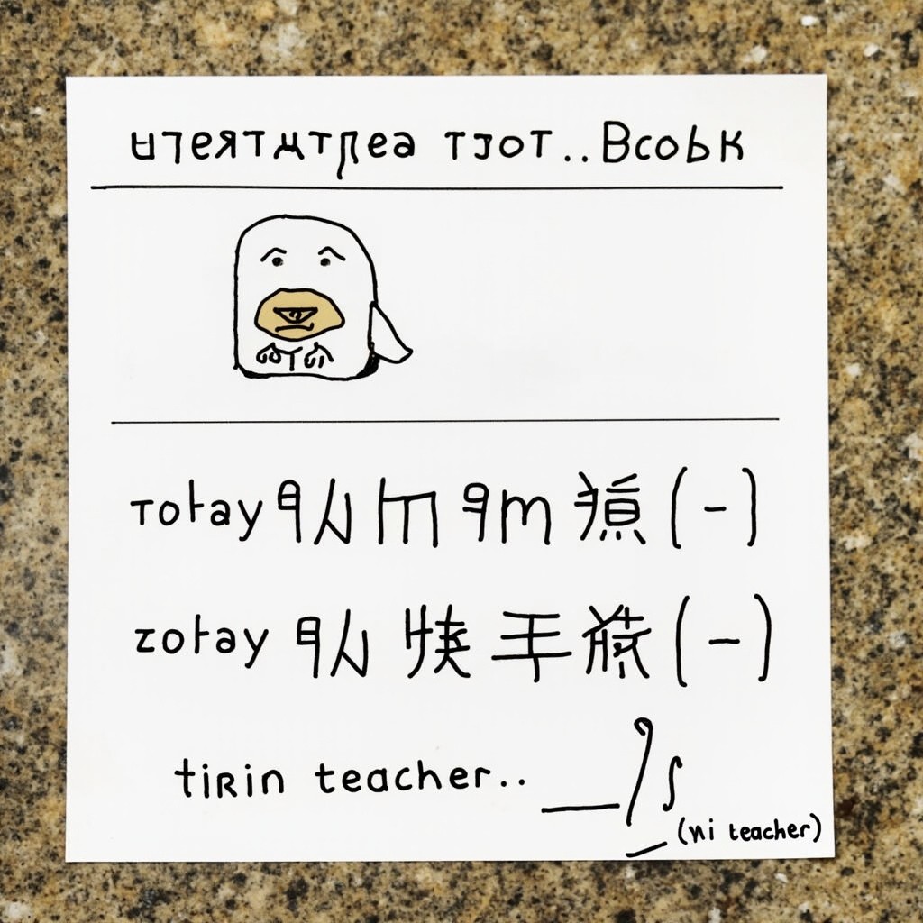 The Tired Teacher