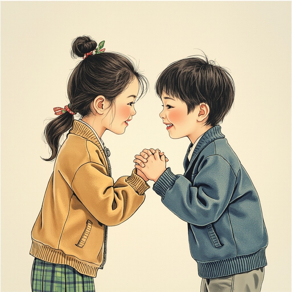 The Traditional Korean Greeting