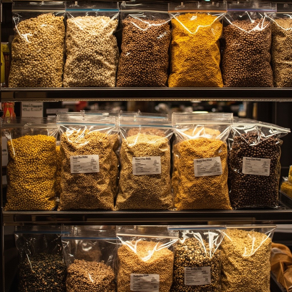 The UK Supermarket Aisle with Nigerian Grains