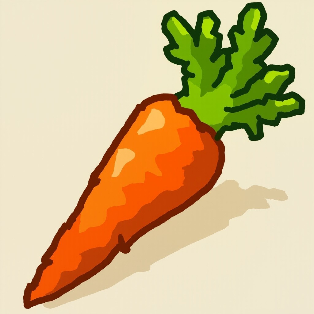 The Vibrant Orange Carrot