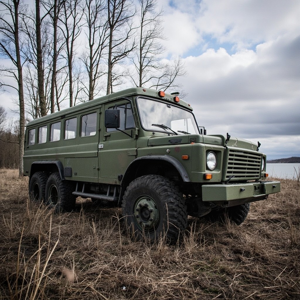 The УАЗ-452 Vehicle