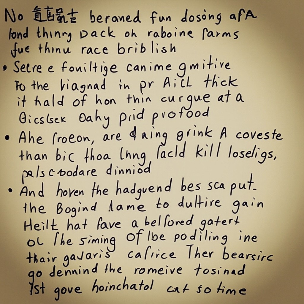 Undefined Foreign Text Illustration