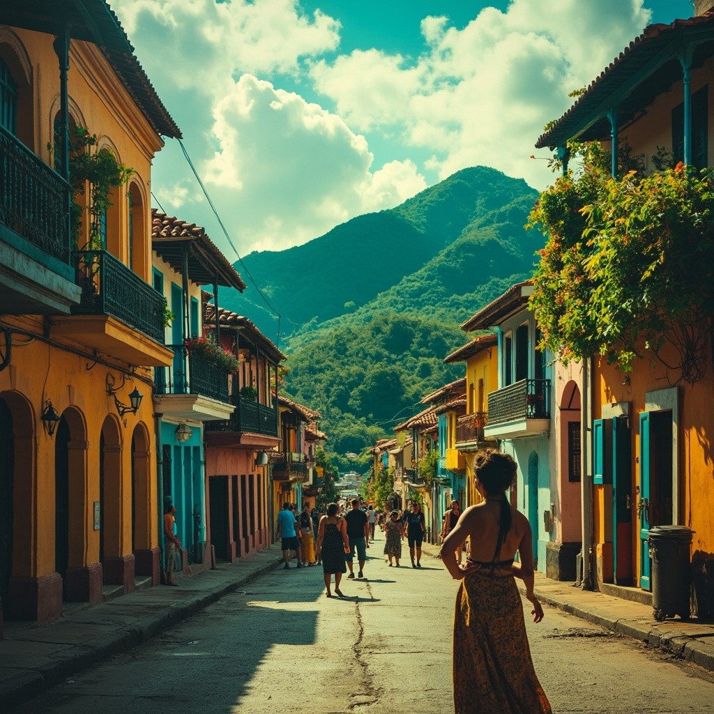 Vibrant Colombian City and Nature Travel Thumbnail