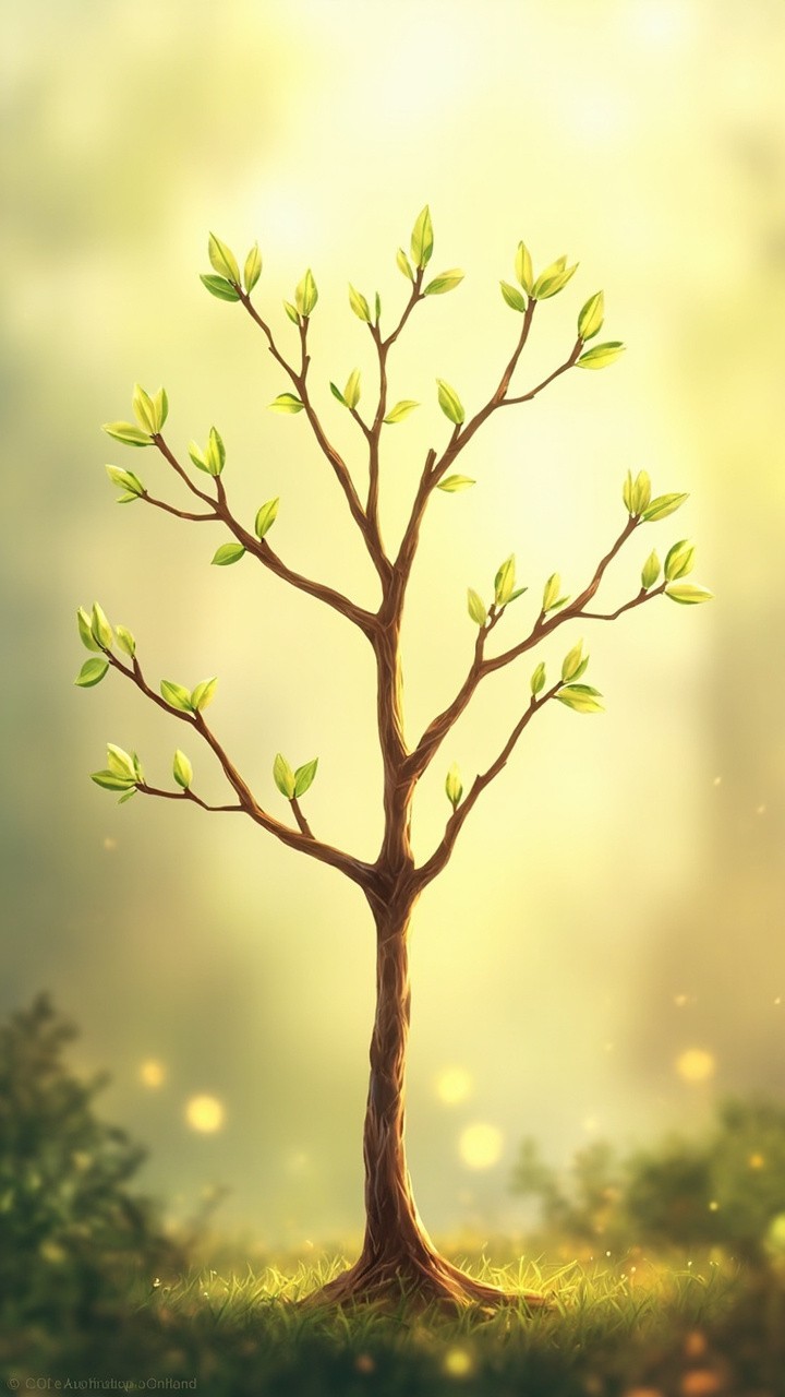 Young Learning Tree with Five Bare Branches