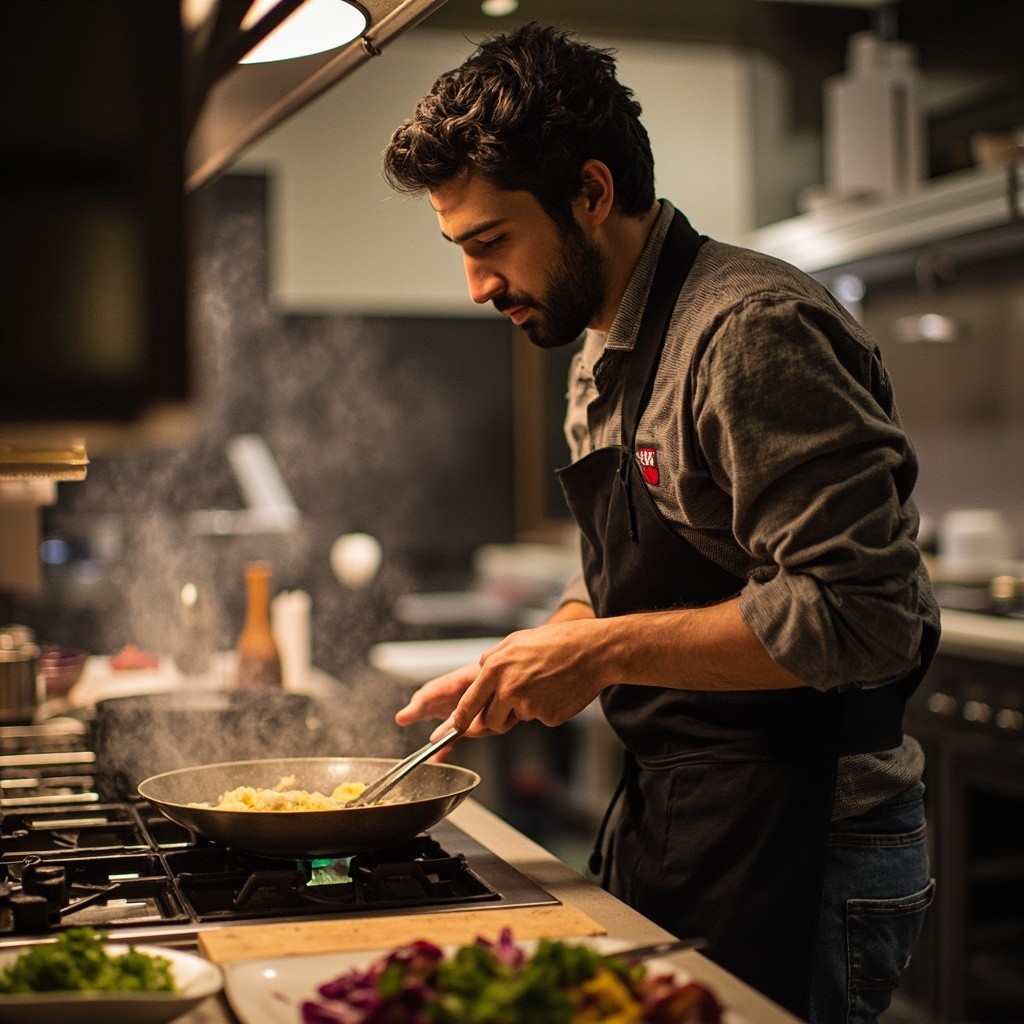 Younis Mahmoud Cooking